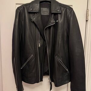 All Saints Black Biker Jacket